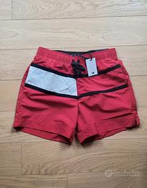 Costume da Bagno Regular Fit Tommy Hilfiger rosso