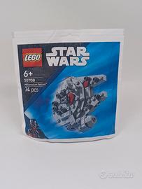 lego star wars millenium falcon 30708 nuovo