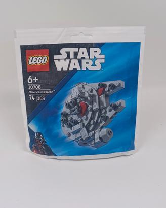 lego star wars millenium falcon 30708 nuovo
