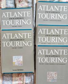 5 volumi Atlante Touring Club Italiano 