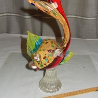 Pesce in vetro colorato a mano (Murano)
