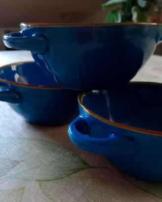 Set da 6 ciotole per zuppa gres porcellanato dm.15