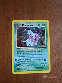 Meganium 10/111 Neo Genesis Card Pokemon 