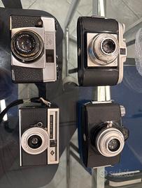 Lotto 4 fotocamere analogiche Agfa
