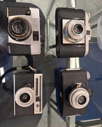 Lotto 4 fotocamere analogiche Agfa