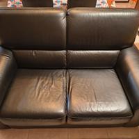 divano in pelle 2 posti 