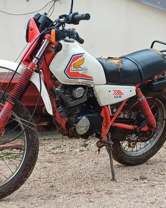 moto honda 125 xl 4 t