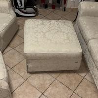 Divano con 2 poltrone e pouf PoltroneSofà