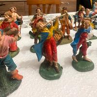 Personaggi presepe Italy/Depose 10 cm