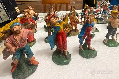 Personaggi presepe Italy/Depose 10 cm