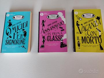 i primi 3 volumi della collana miss detective 