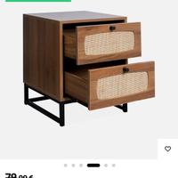 Comodini nuovi con piccoli difetti