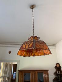 Lampadario a sospensione Tiffany