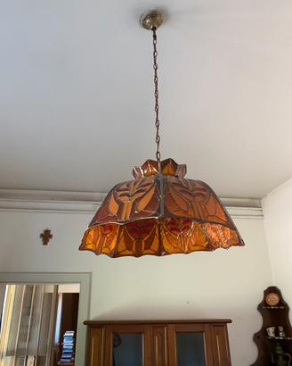 Lampadario a sospensione Tiffany