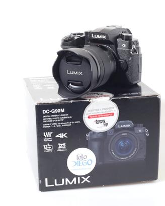 FOTOCAMERA DIGITALE MIRRORLESS PANASONIC G90+12-60