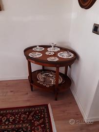 Tavolino Ovale Originale Francese Napoleone III – 