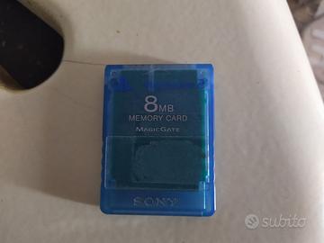 Memory Card per Sony PlayStation 1 PS1 PS2 8MB