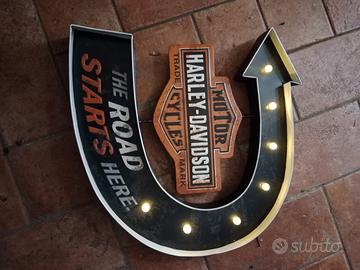Insegna luminosa Harley Davidson 