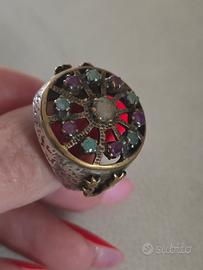 anello antico in argento