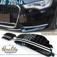 Griglie FENDINEBBIA per AUDI A6 RS6 C7 NIDO D'APE