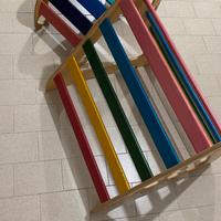 Triangolo e ponte  Pikler Rainbow di Babywood