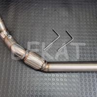 DOWNPIPE INOX  CATALIZZATORE GOLF 7 GTI A3 LEON