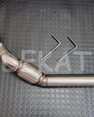 DOWNPIPE INOX  CATALIZZATORE GOLF 7 GTI A3 LEON