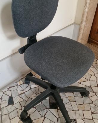 sedia ruote scrivania