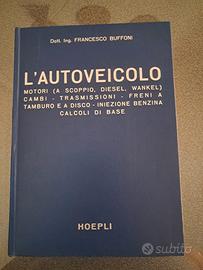 Libro L'autoveicolo Hoepli