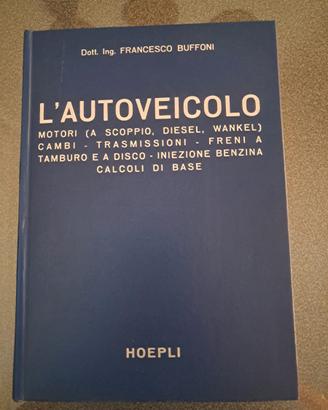 Libro L'autoveicolo Hoepli