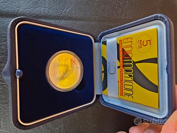 5 euro argento Ennio morricone 