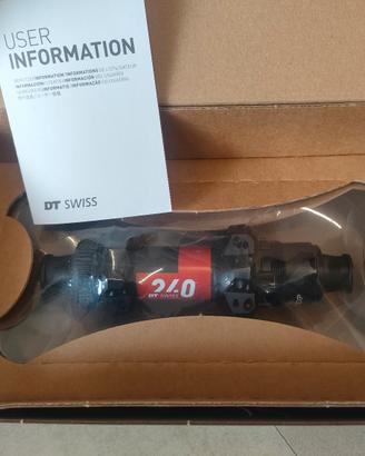 mozzo dt swiss 240 12x148 28 raggi nuovo