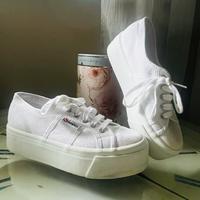 Superga platform 2790 bianche n. 37