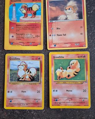 Carte Pokemon Growlithe 