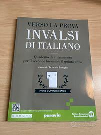 Libro per allenarsi per la porva invalsi italiano