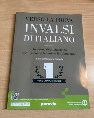 Libro per allenarsi per la porva invalsi italiano
