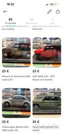 Modellini 1/24 nuovi con fascicolo