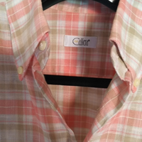 Camicia Cassera lino. Mezza manica tg M 50