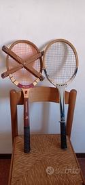 Racchette da tennis legno  anni 60