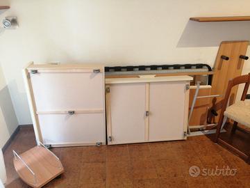 GRATIS Letto e scrivania già smontati 