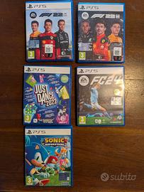 Giochi PS5 FI FC SONIC JUST DANCE