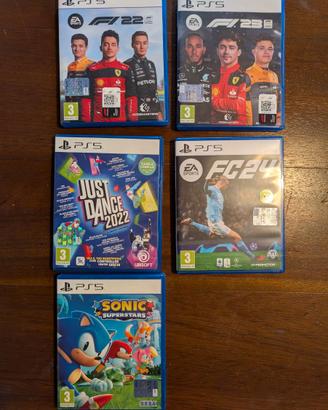 Giochi PS5 FI FC SONIC JUST DANCE