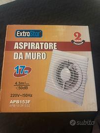 Aspiratore da muro ExtraStar nuovo