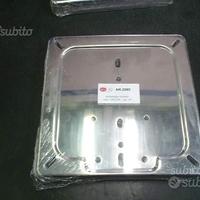 Piatto porta targa cromato per moto o scooter dopo