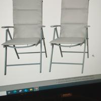 sedie pieghevole alluminio da giardino o campeggio