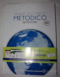 Atlante geografico metodico 2017 De Agostini NUOVO