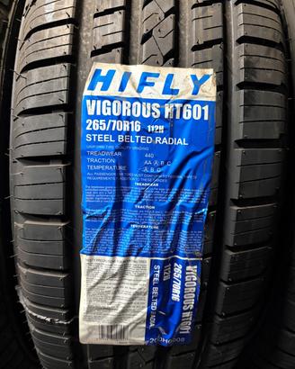265/70/16 112H HiFly - prezzo di realizzo!