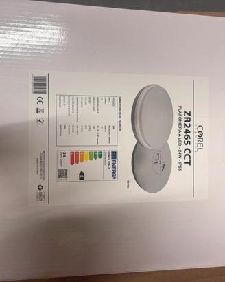 Plafoniera led 24W ip65