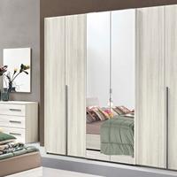 armadio 6 ante con specchio mondo convenienza