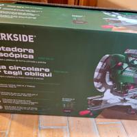 Sega circolare per tagli obliqui parkside